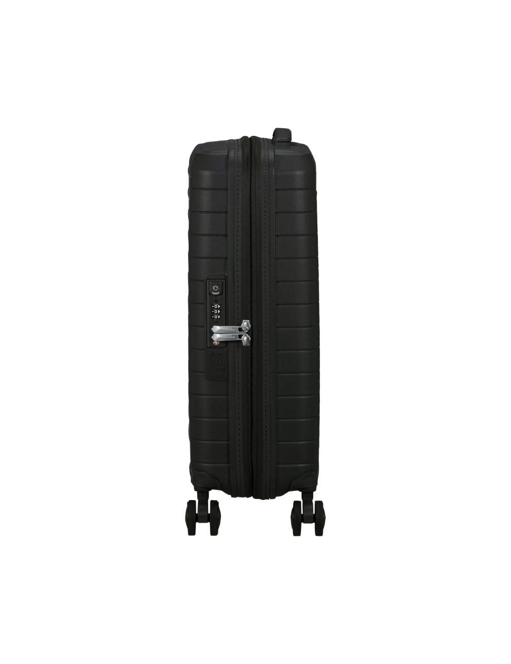 Maleta de Cabina American Tourister FastForward Spinner Expansible 55cm/ 55x40x23cm/ 4 Ruedas/ Negro