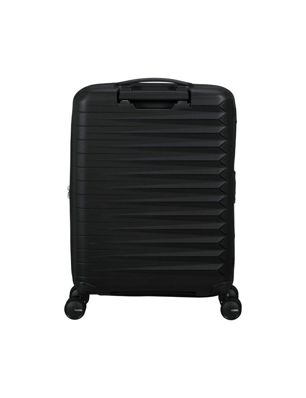 Maleta de Cabina American Tourister FastForward Spinner Expansible 55cm/ 55x40x23cm/ 4 Ruedas/ Negro