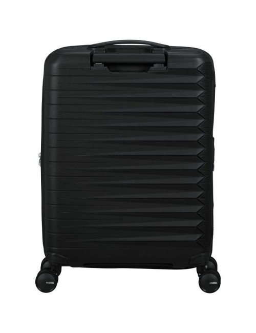 Maleta de Cabina American Tourister FastForward Spinner Expansible 55cm/ 55x40x23cm/ 4 Ruedas/ Negro