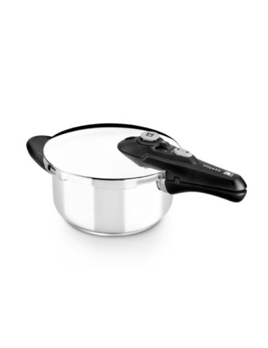 Olla a Presión Bra Vitesse A185104/ Ø24cm/ 9L/ Acero Inoxidable/ Apta para Inducción