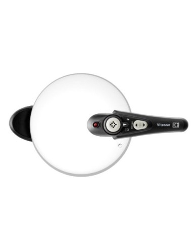 Olla a Presión Bra Vitesse A185104/ Ø24cm/ 9L/ Acero Inoxidable/ Apta para Inducción