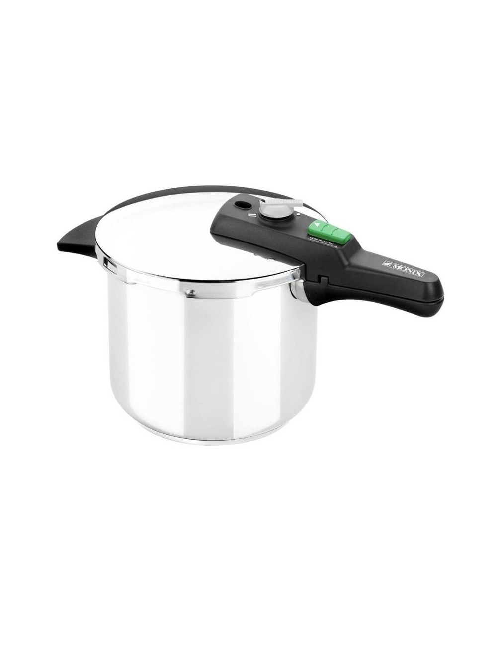 Olla a Presión Monix Quick/ Ø22cm/ 6L/ Acero Inoxidable