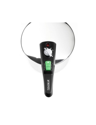 Olla a Presión Monix Quick/ Ø22cm/ 6L/ Acero Inoxidable