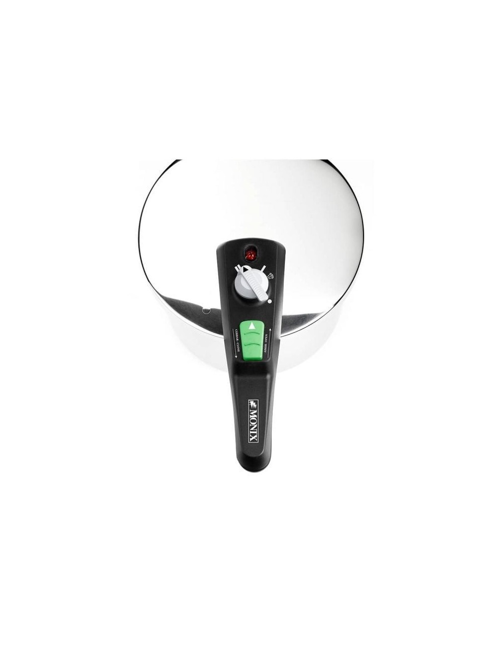 Olla a Presión Monix Quick/ Ø22cm/ 6L/ Acero Inoxidable