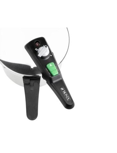 Olla a Presión Monix Quick/ Ø22cm/ 6L/ Acero Inoxidable