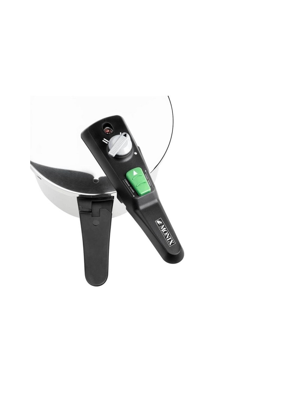 Olla a Presión Monix Quick/ Ø22cm/ 6L/ Acero Inoxidable