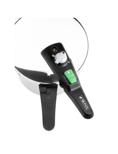 Olla a Presión Monix Quick M560004/ Ø18cm/ 9L/ Acero Inoxidable