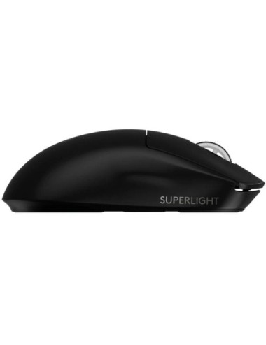 Ratón Gaming Inalámbrico Logitech PRO X Superlight 2/ Batería recargable/ Hasta 44000 DPI/ Negro