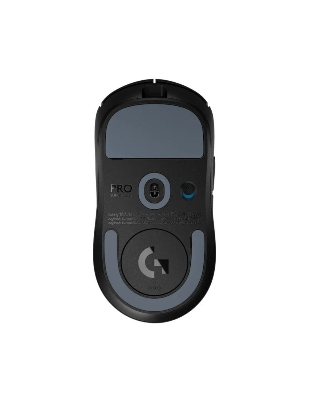 Ratón Gaming Inalámbrico Logitech PRO X Superlight 2/ Batería recargable/ Hasta 44000 DPI/ Negro