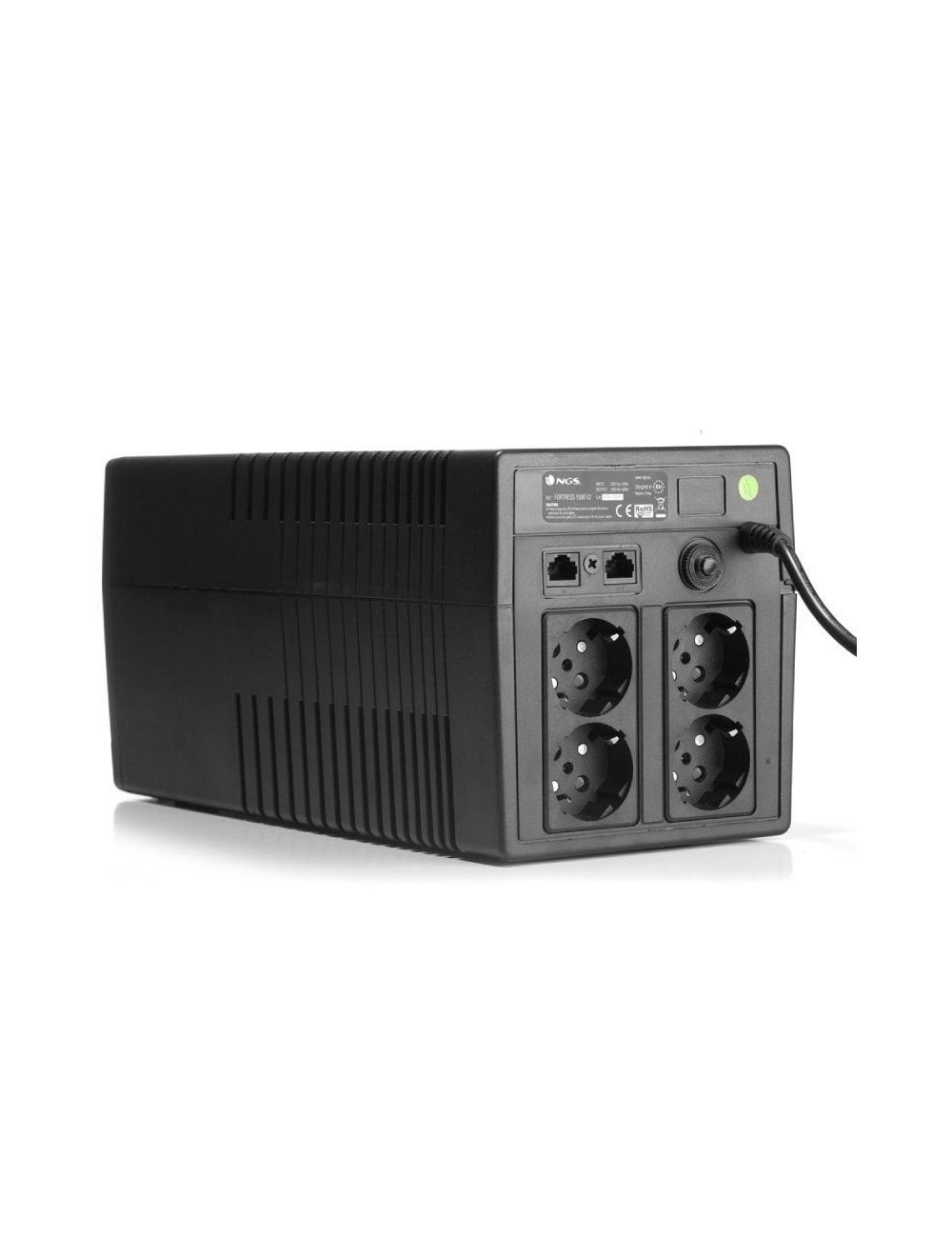 SAI Offline NGS Fortress 1500 V2/ 1200VA-720W/ 4 Salidas/ Formato Torre