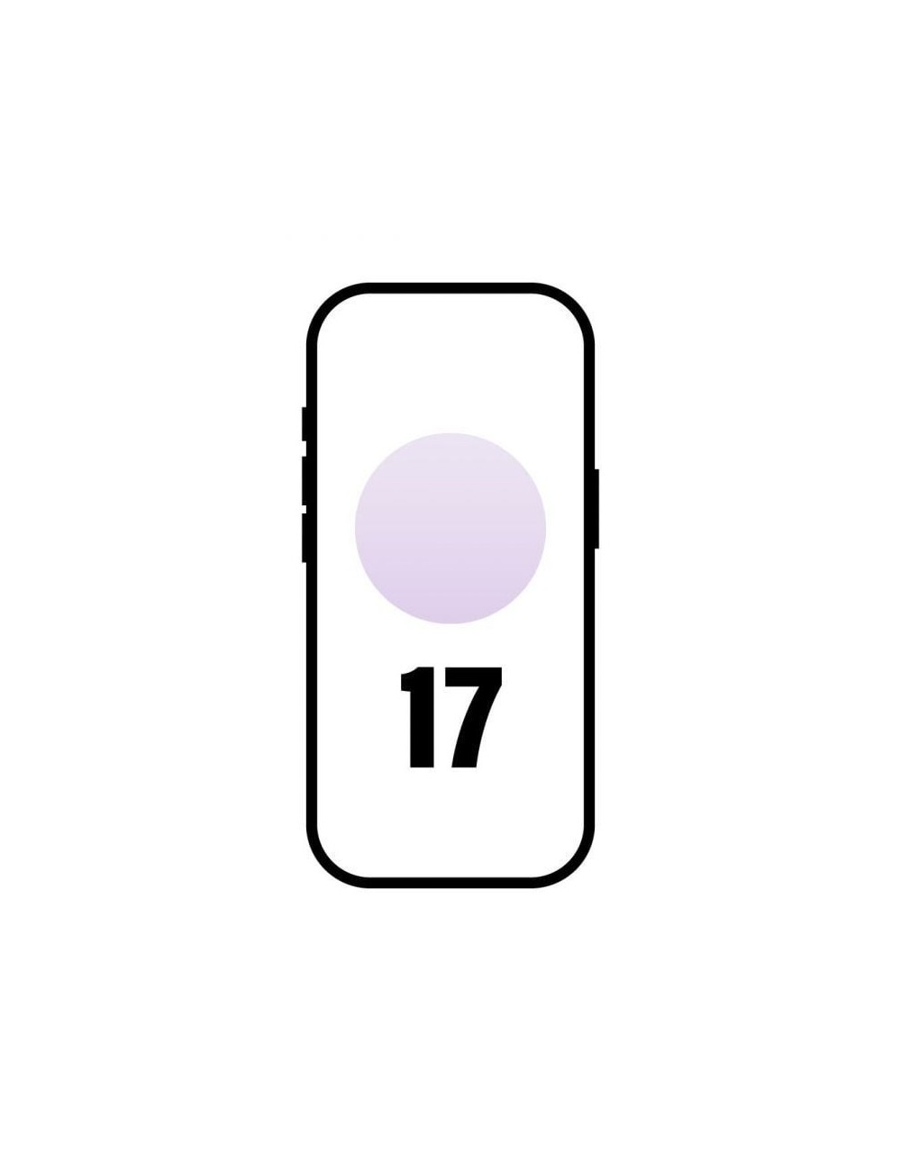 Smartphone Apple iPhone 17 512GB/ 6.3'/ 5G/ Lavanda