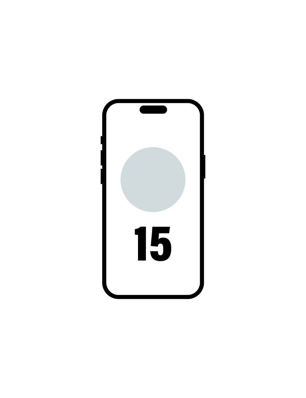 Smartphone Apple iPhone 15 256Gb/ 6.1'/ 5G/ Azul