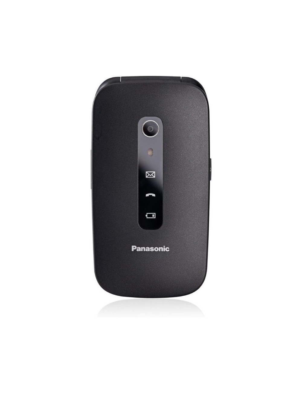 Teléfono Móvil Panasonic KX-TU550 para Personas Mayores/ Negro
