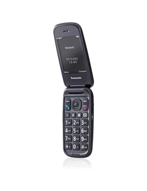 Teléfono Móvil Panasonic KX-TU550 para Personas Mayores/ Negro
