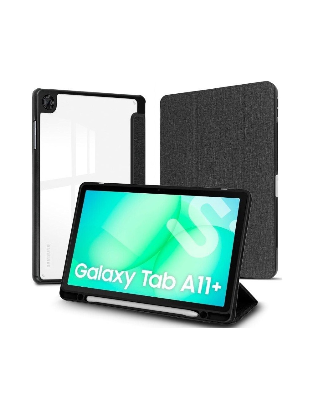 Funda con Teclado Subblim KeyTab Pro BT para Tablets Samsung Galaxy A11+/ Negra