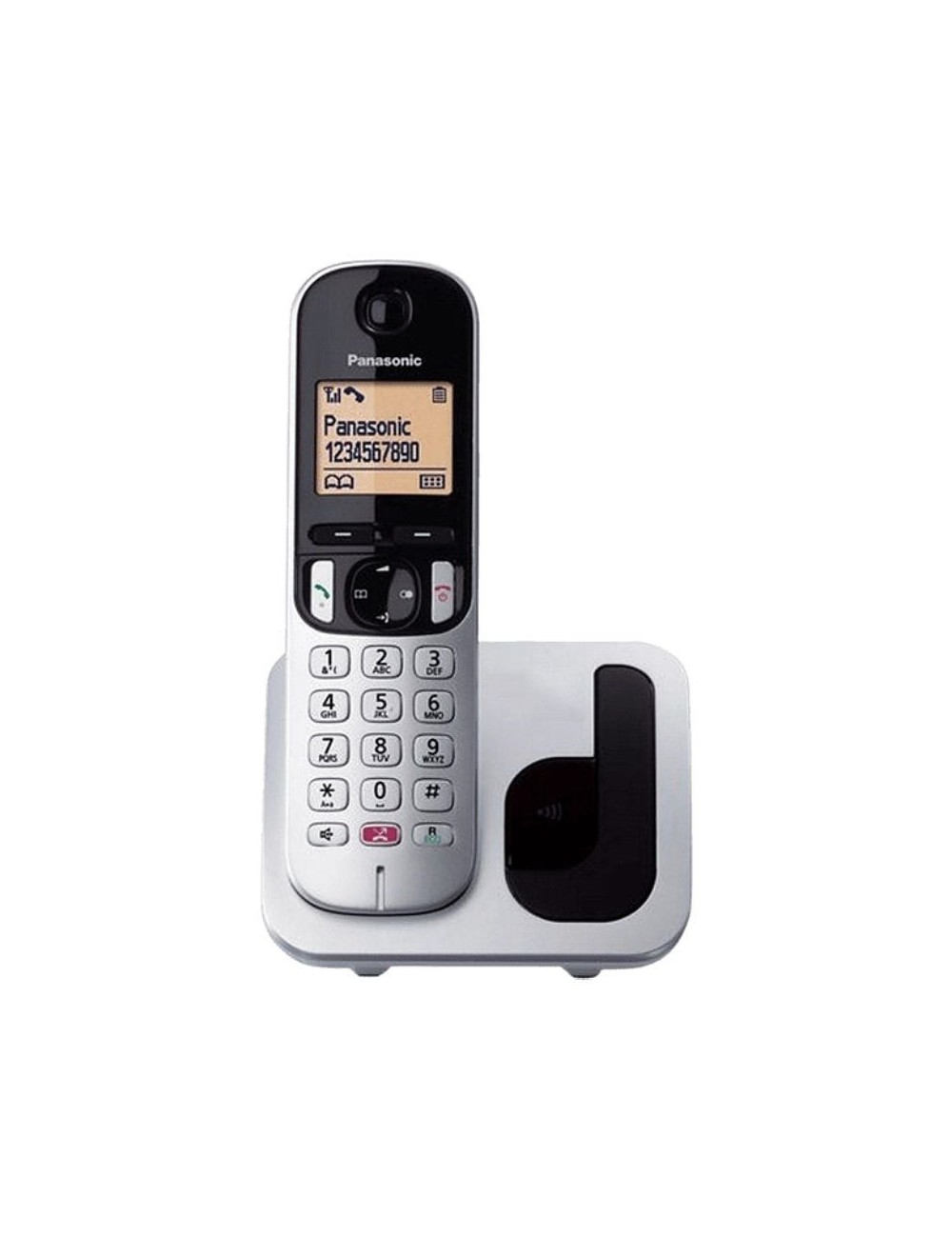 Teléfono Inalámbrico Panasonic KX-TGC250SPS/ Plata