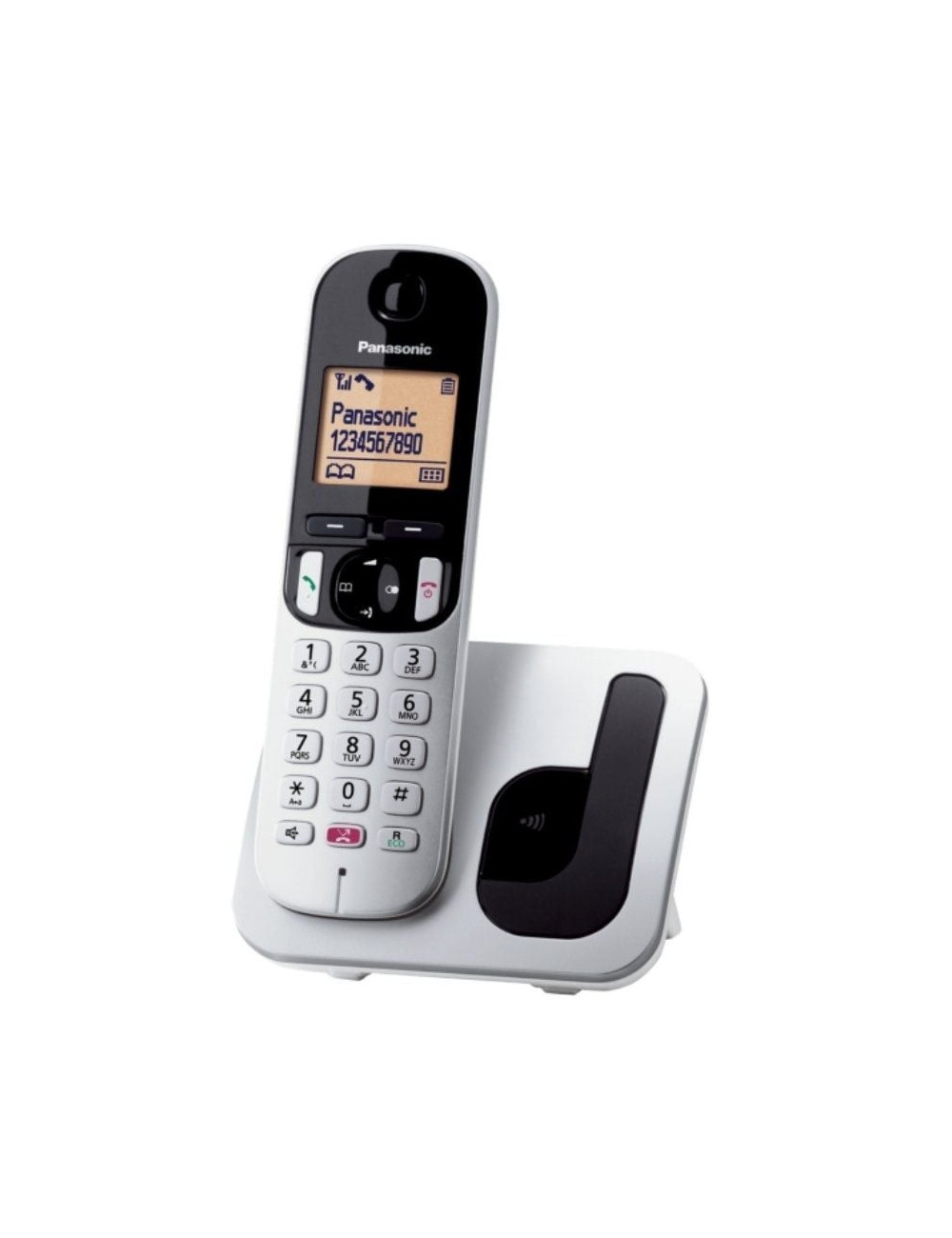 Teléfono Inalámbrico Panasonic KX-TGC250SPS/ Plata