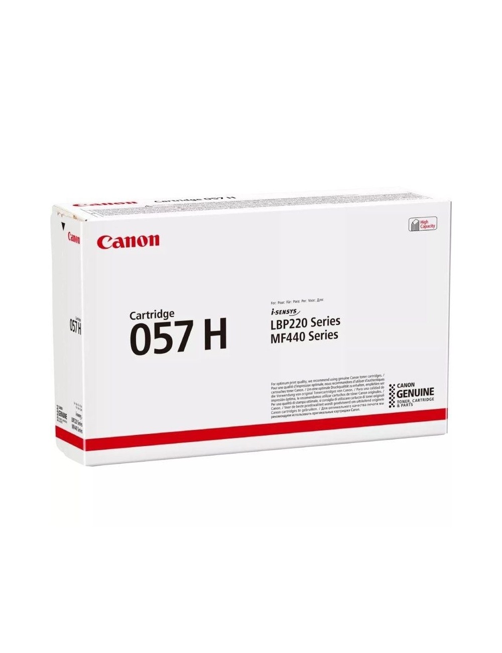 Tóner Original Canon i-SENSYS nº057H Alta Capacidad/ Negro