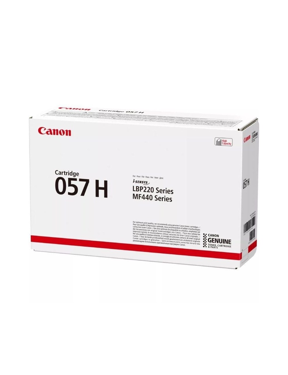 Tóner Original Canon i-SENSYS nº057H Alta Capacidad/ Negro
