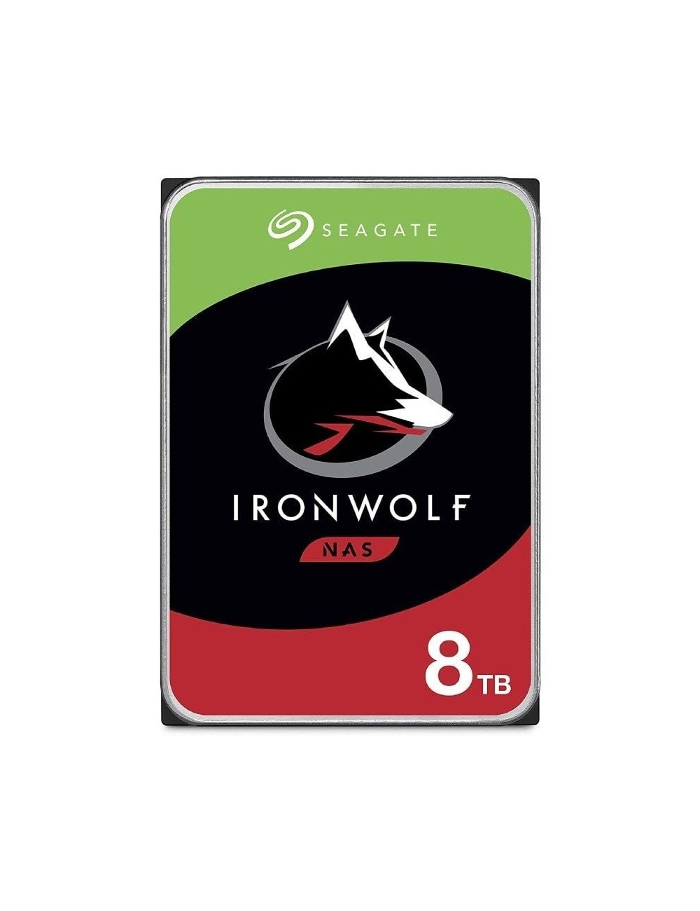 Disco Duro Seagate IronWolf NAS ST8000VN004 8TB/ 3.5'/ SATA III/ 256MB