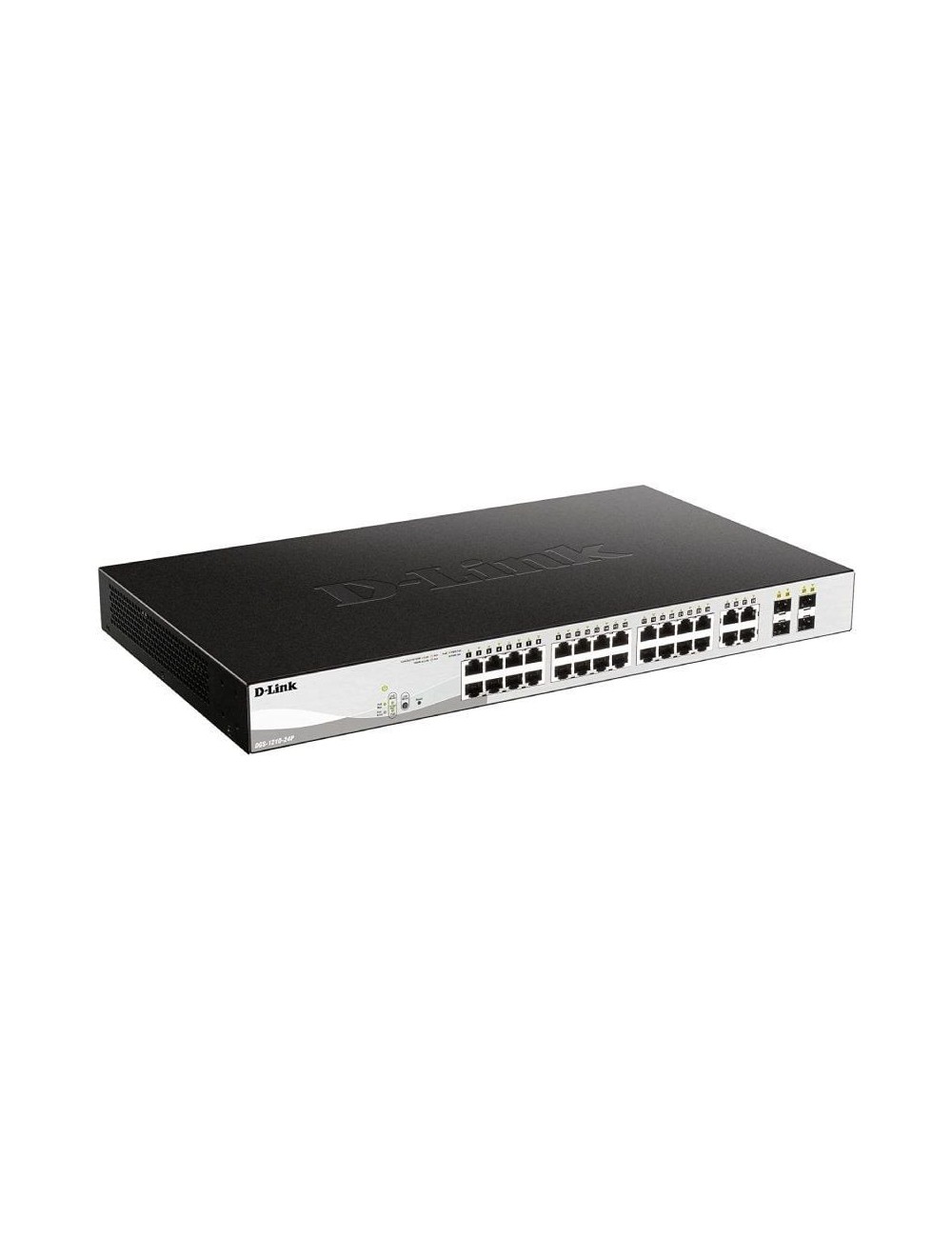 Switch Gestionable D-Link DGS-1210-24P 24 Puertos/ RJ-45 10/100/1000/ PoE/ SFP