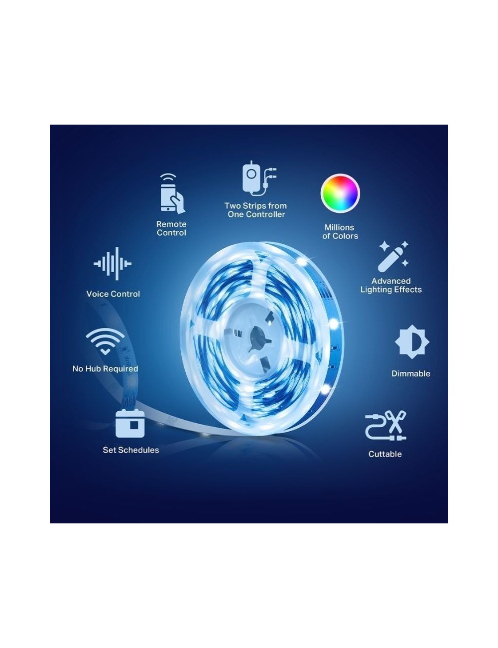 Tira LED TP-Link Tapo TL61-5/ 5m/ 13.5W