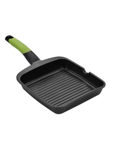 Asador Bra Prior A121457/ Ø28cm/ Aluminio fundido/ Apto para Inducción