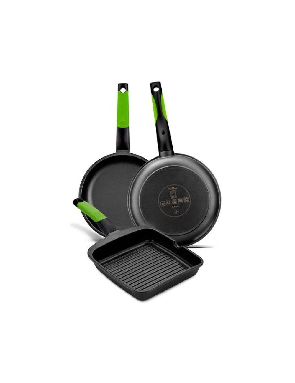 Asador Bra Prior A121457/ Ø28cm/ Aluminio fundido/ Apto para Inducción