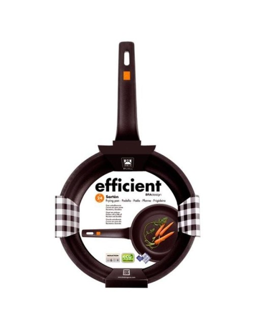 Sartén Bra Efficient A271220/ Ø20cm/ Aluminio fundido/ Apta para Inducción