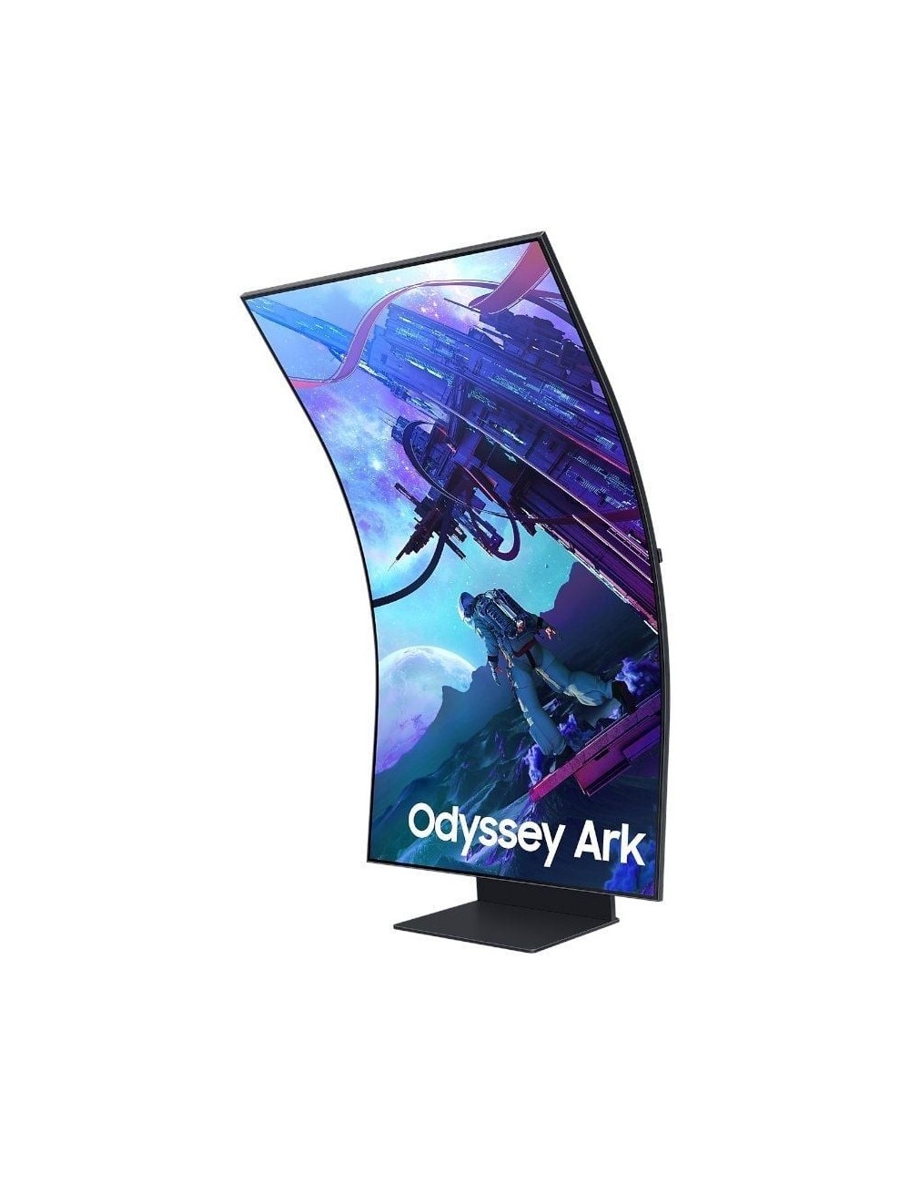 Monitor Gaming Curvo Samsung Odyssey Ark S55CG970NU 55'/ 4K/ 1ms/ 165Hz/ VA/ Regulable en altura/ Smart TV/ Multimedia/ Negro