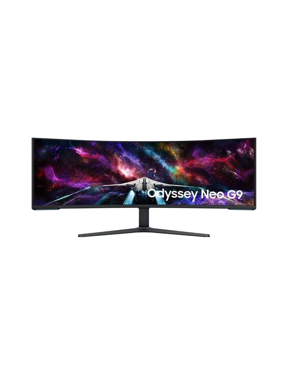 Monitor Gaming Ultrapanorámico Curvo Samsung Odyssey Neo G9 S57CG952NU 57'/ Dual UHD/ 1ms/ 240Hz/ VA/ Regulable en altura/ Blanc