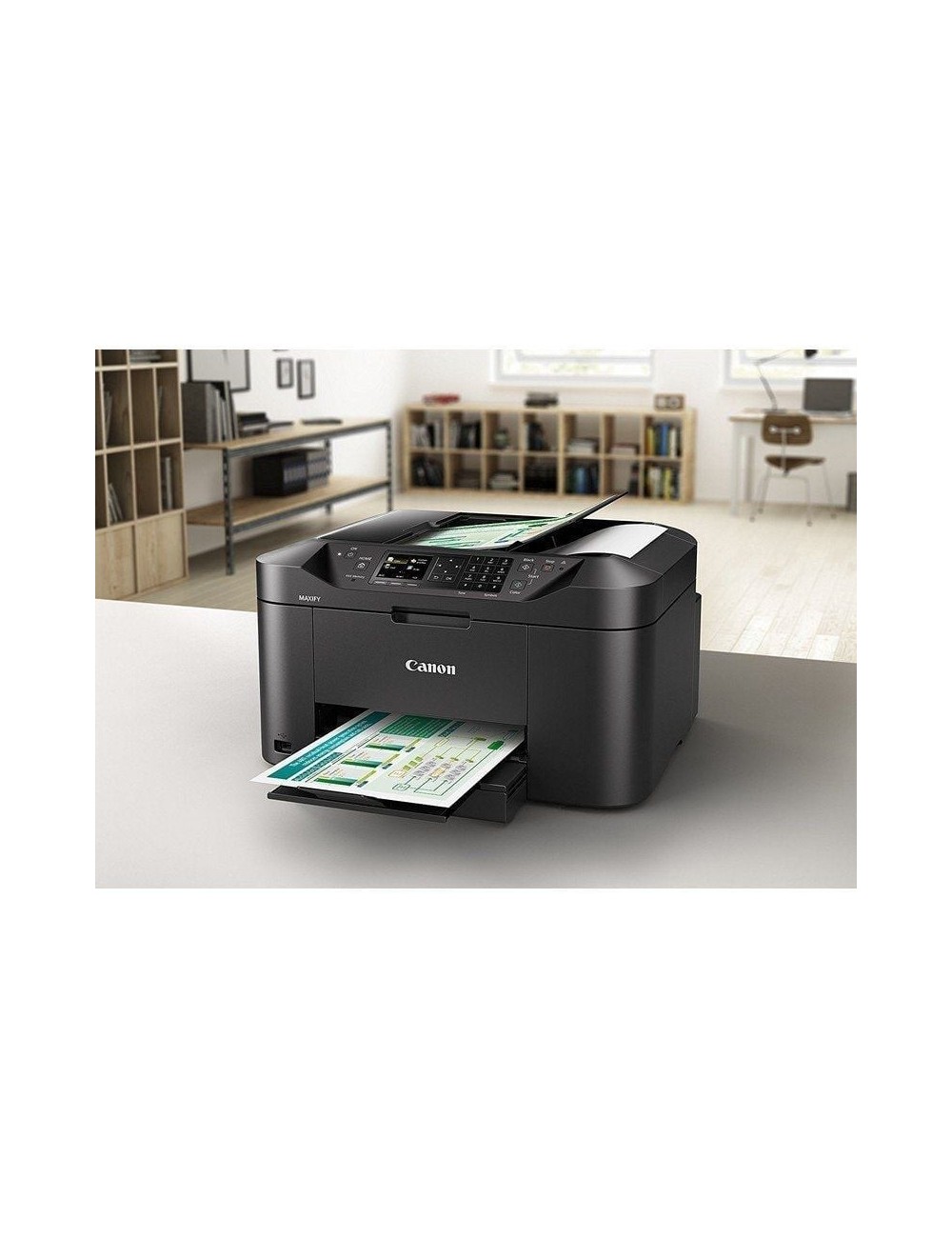 Multifunción Canon MAXIFY MB2150 WiFi/ Fax/ Dúplex/ Negra