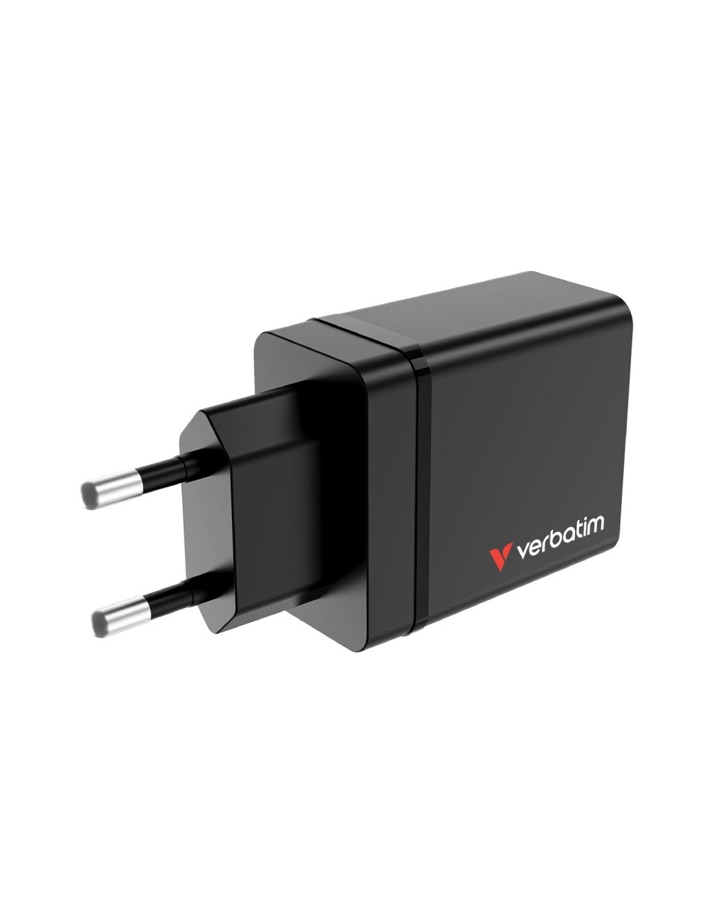 Cargador de Pared GaN Verbatim CHR-30EU/ 1xUSB Tipo-C/ 3xUSB/ 30W