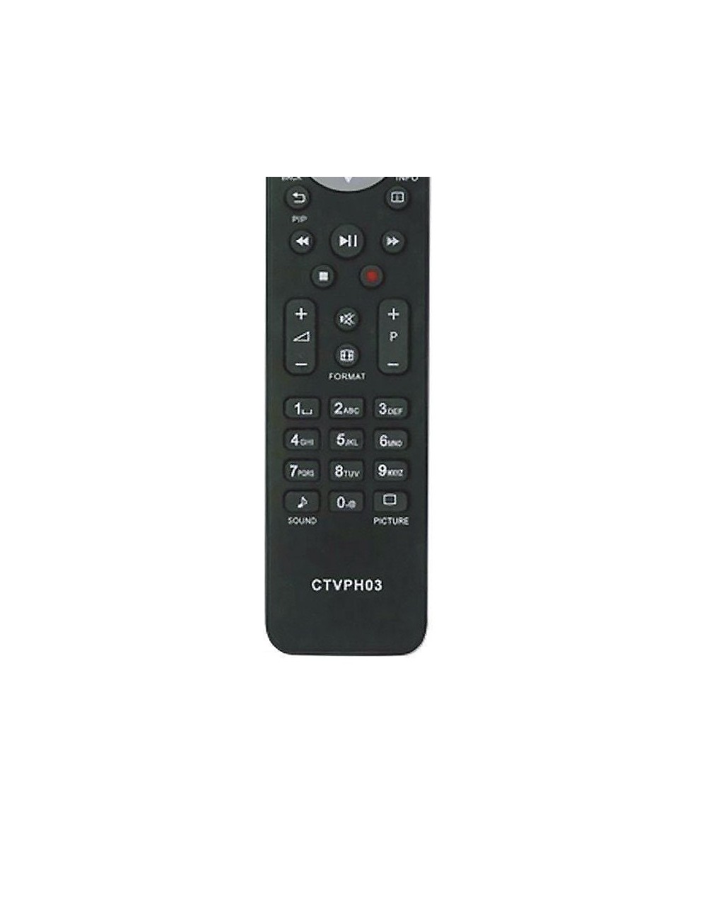 Mando para TV CTVPH03 compatible con Philips