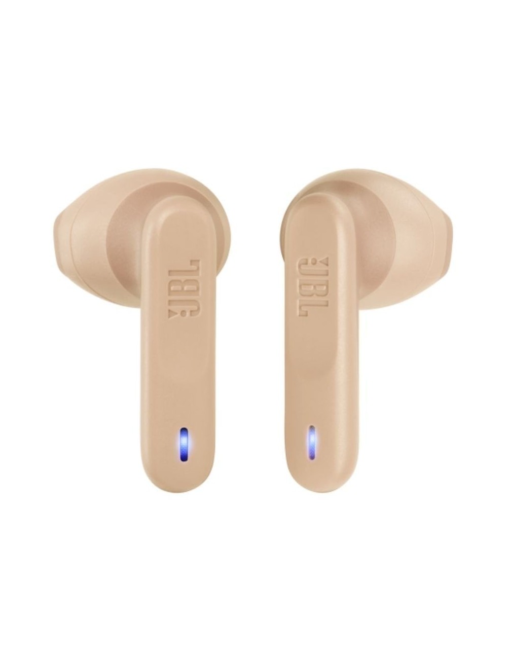 Auriculares Bluetooth JBL Vibe Flex con estuche de carga/ Autonomía 8h/ Beige
