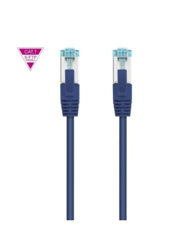 Cable de Red RJ45 SFTP Nanocable 10.20.1700-L25-BL Cat.7/ 25cm/ Azul