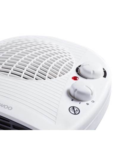 Calefactor / Termoventilador Daewoo DW9514/ 2000W/ Termostato Regulable