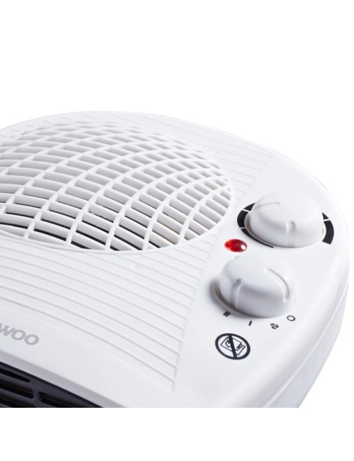 Calefactor / Termoventilador Daewoo DW9514/ 2000W/ Termostato Regulable