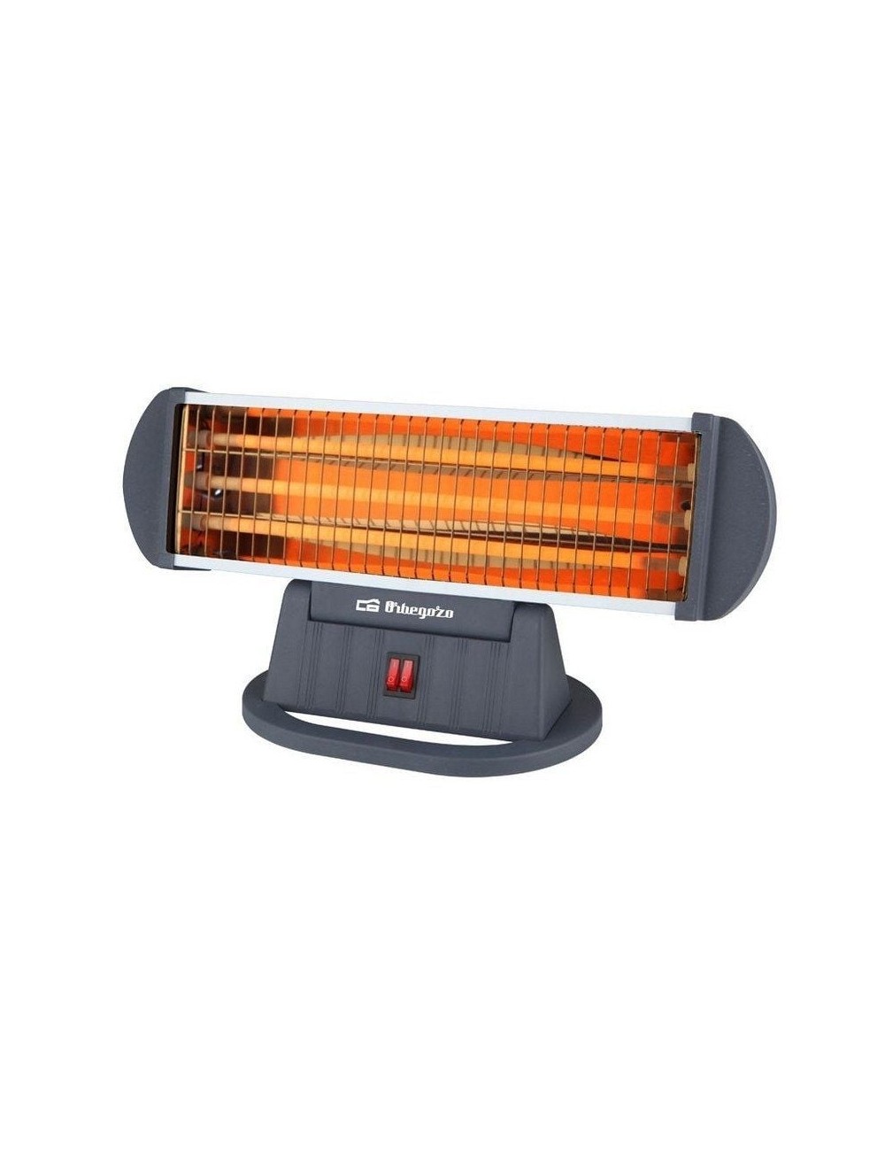 Estufa de Cuarzo Orbegozo BP 0204/ 3 niveles de potencia/ 1200W