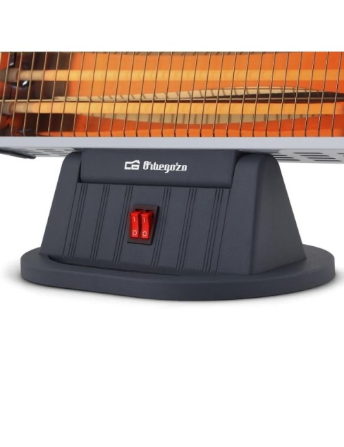 Estufa de Cuarzo Orbegozo BP 0204/ 3 niveles de potencia/ 1200W