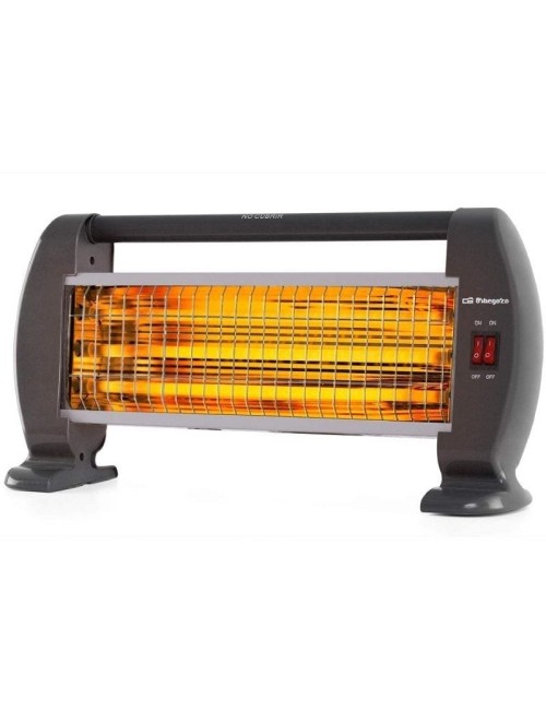 Estufa de Cuarzo Orbegozo BP 0206/ 3 niveles de potencia/ 1200W