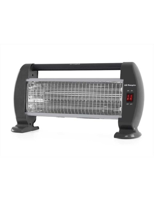 Estufa de Cuarzo Orbegozo BP 0206/ 3 niveles de potencia/ 1200W