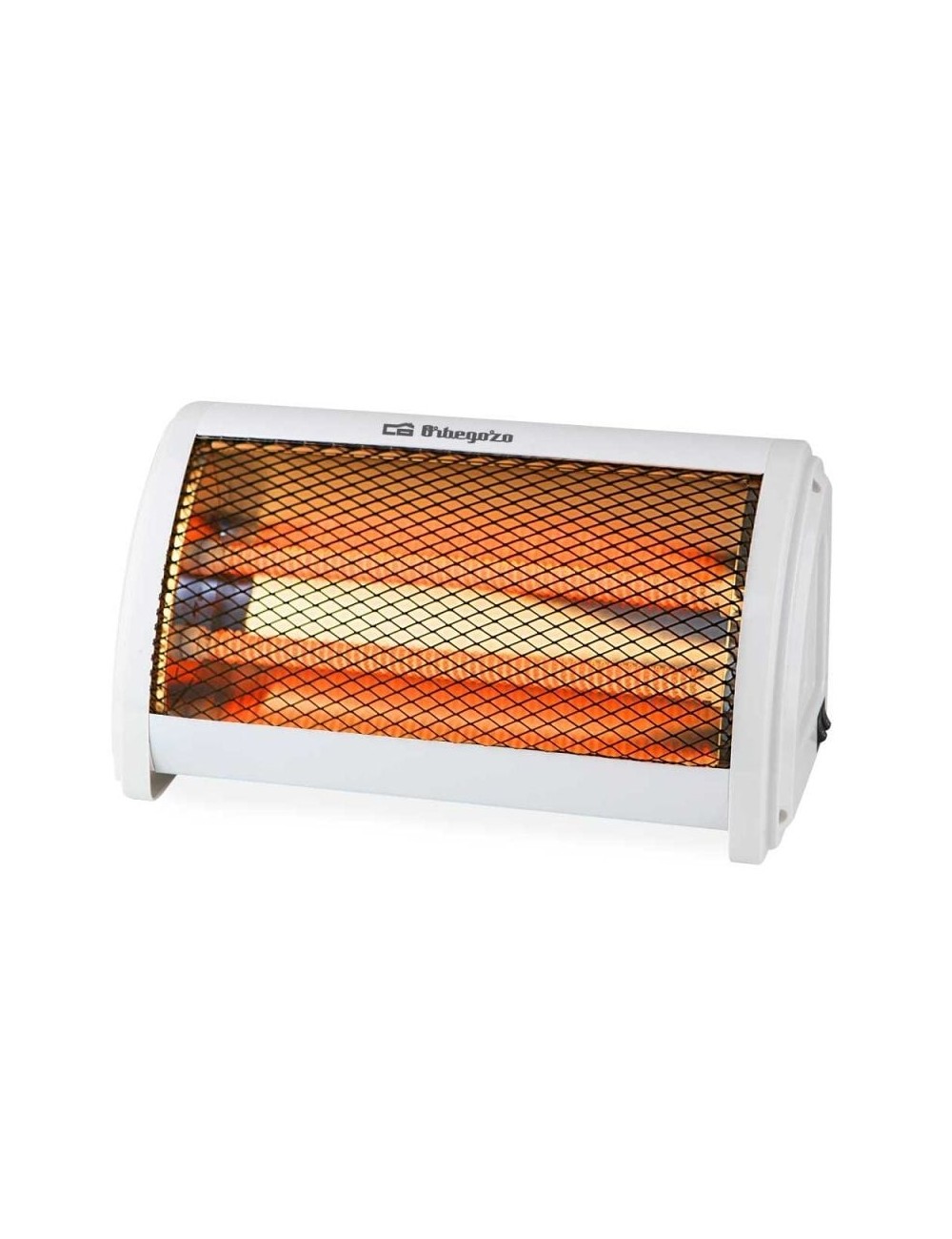 Estufa de Cuarzo de Pie Orbegozo BP 3200/ 2 niveles de potencia/ 500W-1000W