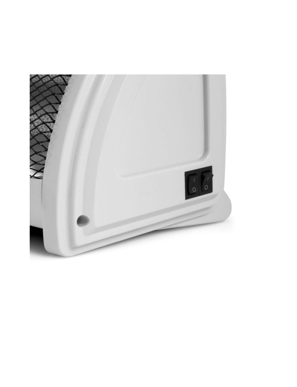 Estufa de Cuarzo de Pie Orbegozo BP 3200/ 2 niveles de potencia/ 500W-1000W