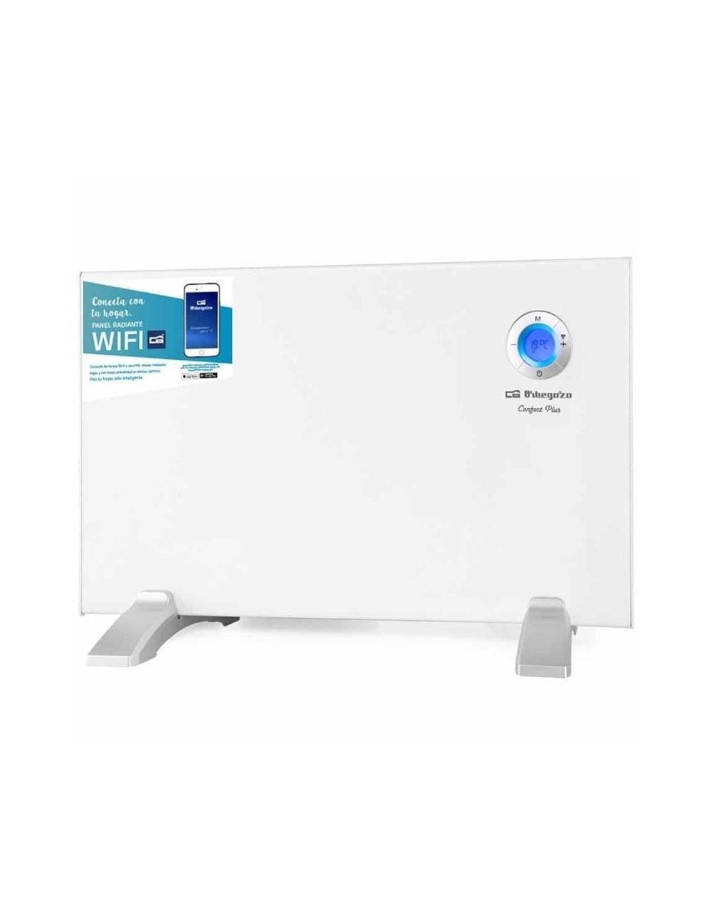 Panel Calefactor Radiante Orbegozo REW 1000/ 1000W/ WiFi