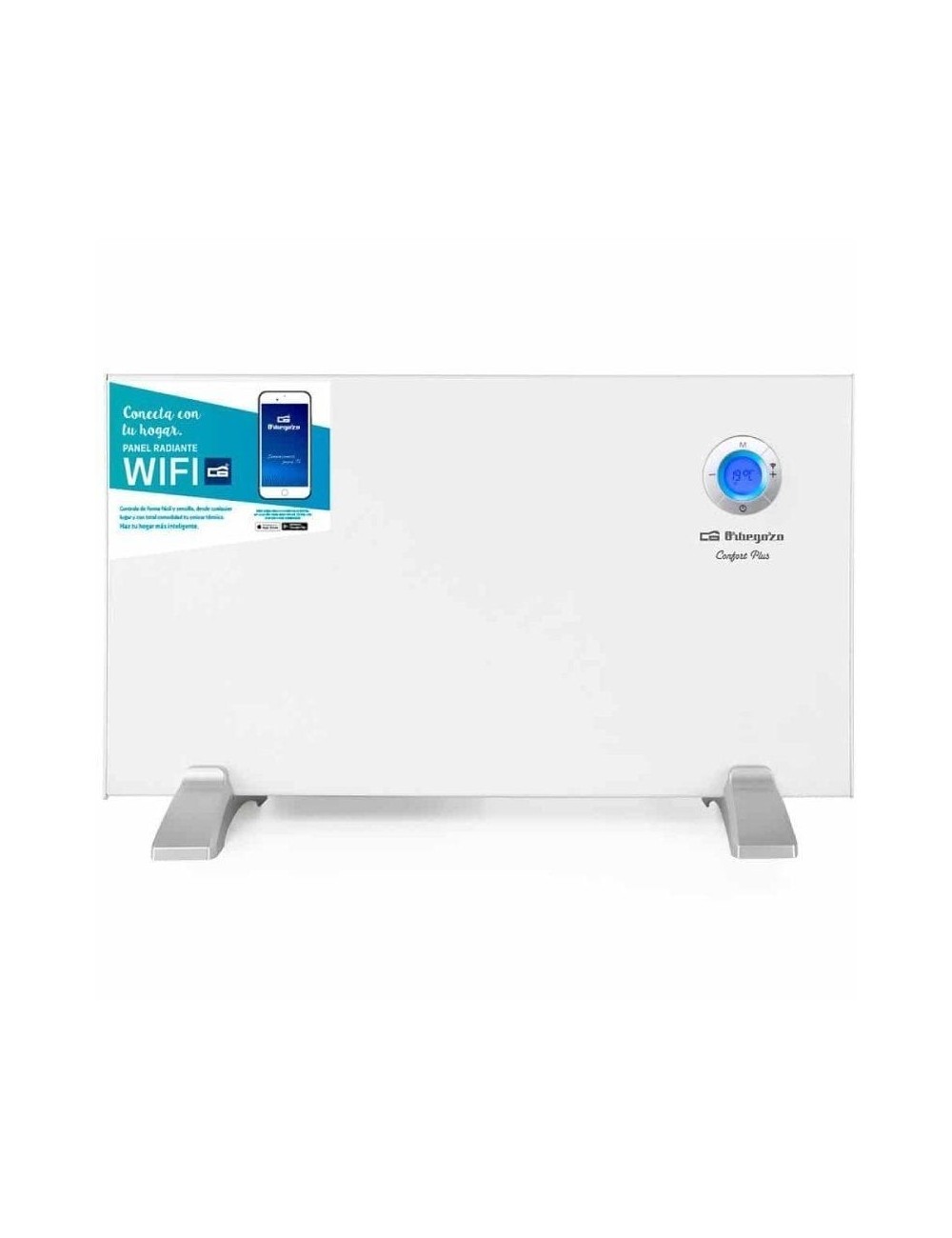 Panel Calefactor Radiante Orbegozo REW 1000/ 1000W/ WiFi