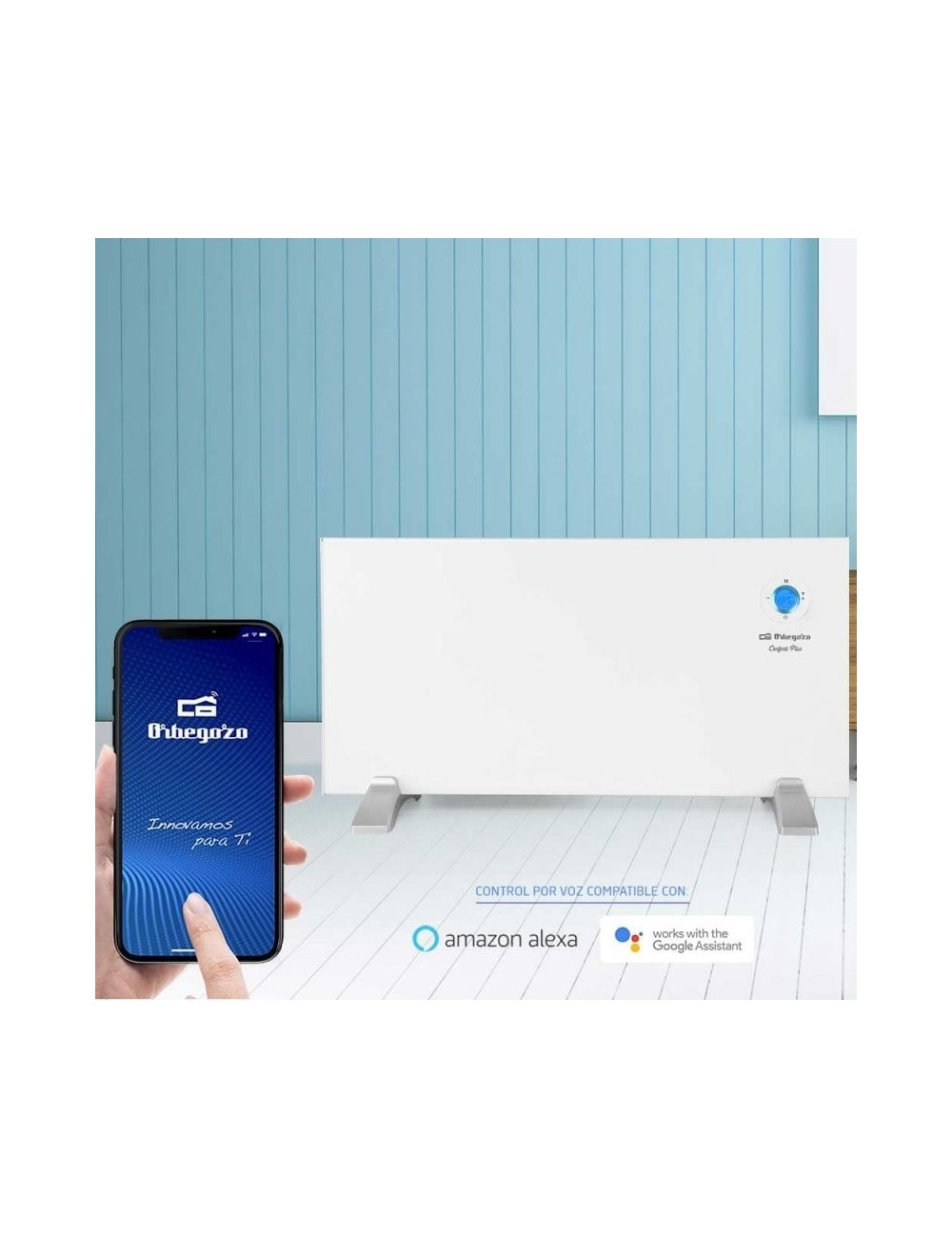 Panel Calefactor Radiante Orbegozo REW 1500/ 1500W/ WiFi