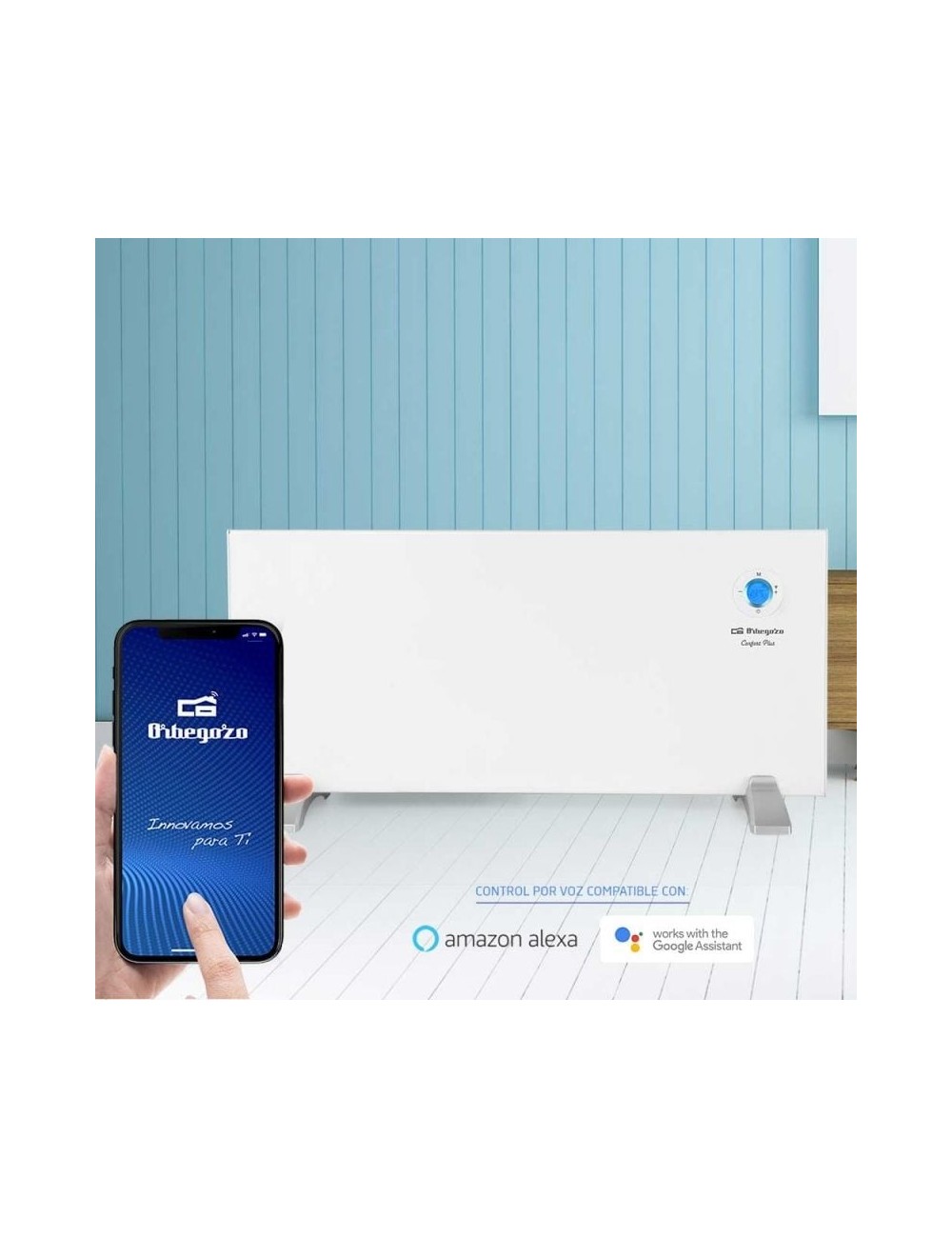 Panel Calefactor Radiante Orbegozo REW 2000/ 2000W/ WiFi