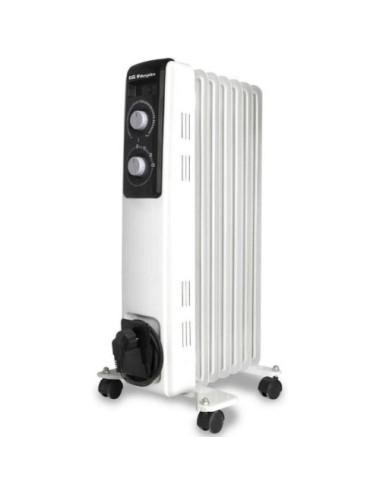 Radiador de Aceite Orbegozo RF 1500 A/ 3 Potencias/ 1500W/ 7 Elementos Caloríficos