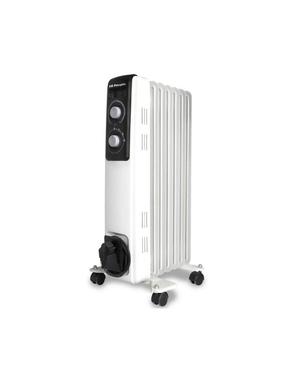 Radiador de Aceite Orbegozo RF 1500 A/ 3 Potencias/ 1500W/ 7 Elementos Caloríficos
